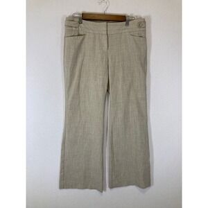Professional The Limited Women 8R Beige Cassidy Fit Textured Flare Dress Pants